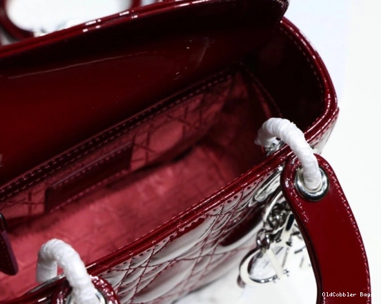 OldCobbler Bags Cow patent Mini Diro With leather Lady 0813